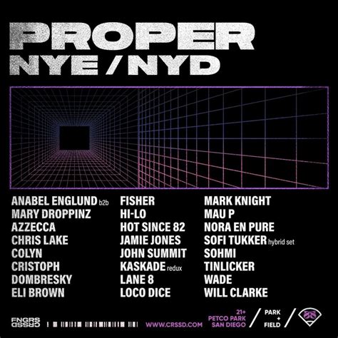 Proper nye san diego. Things To Know About Proper nye san diego. 